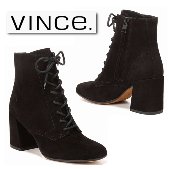 Vince Shoes - VINCE Halle Flare Heel Bootie NIB#F3694L1